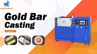 SuperbMelt gold bar casting machine--designed basically for casting quality gold silver bars