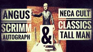 NECA Cult Classics Tall Man FIgure & Angus Scrimm Autographed Phantasm Vinyl Soundtrack LP