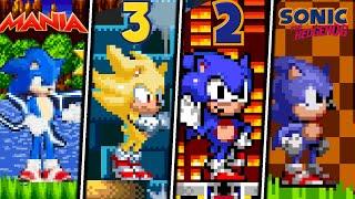 EVOLUTION OF MOVIE SONIC SKINS MODS -  SONIC CLASSIC GAMES COLLECTION