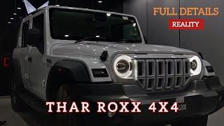 Mahindra Thar Roxx 4x4 diesel automatic ! amazing features  aur kya chahie 🫶