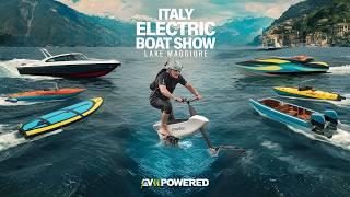 Richard vs. Electric Water Toys: Hilarious Fails & Epic Tech at Italy's Electric Boat Show!