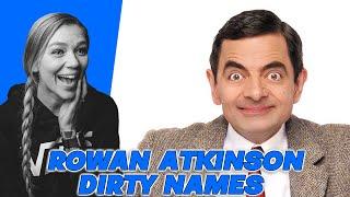 AMERICAN REACTS TO ROWAN ATKINSON DIRTY NAMES | LADY RAE | AMANDA RAE