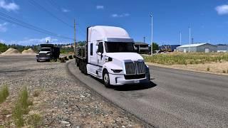 MONTANA LONG LOAD TRANSPORT | AMERICAN TRUCK SIMULATOR GAMEPLAY