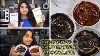 DIFFERENCE BETWEEN COMPOUND & COUVERTURE CHOCOLATE & THEIR GANACHE