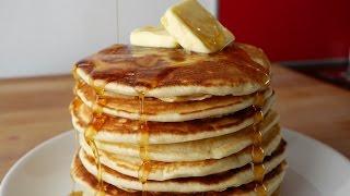 American Pancakes Selber Machen (Rezept) || Homemade American Pancakes (Recipe) || [ENG SUBS]