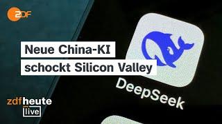 Börsen-Beben durch neue China-KI: Warum DeepSeek so erfolgreich ist | KI-Experte bei ZDFheute live