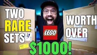 EXTREMELY RARE LEGO Unboxing! Worth OVER $1000!