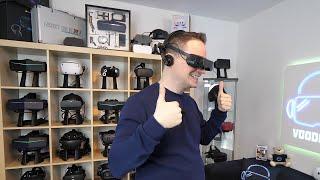 Bigscreen Beyond Review - Final version of the smallest VR headset in the world + audio strap!