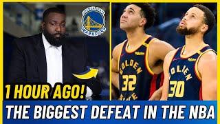  DARKEST DAY IN NBA: WARRIORS SUFFER HISTORIC LOSS! WARRIORS NEWS