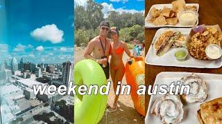 WEEKEND IN AUSTIN: floating the river + cm smokehouse + rainey st