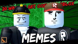 20 WAYS TO GET OOF'D IN ROBLOX V4 [MEMES | Moon Animator]