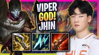 VIPER IS A GOD WITH JHIN! - HLE Viper Plays Jhin ADC vs Aphelios! | Season 2024