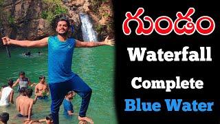 Gundam Waterfall August 2023 Near Mutyamdhara waterfall Complete blue  water