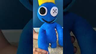 Blue From Rainbow Friends Came to Life! Watch out! #shorts #blue #rainbowfriends #diy #jumpscare