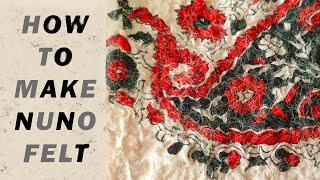 The Art Of Nuno Felting 1: Detailed Clear Instructions About How To Combine Fabric & Wool