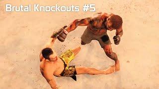 EA Sports UFC 4 - Best Brutal Knockouts Compilation #4