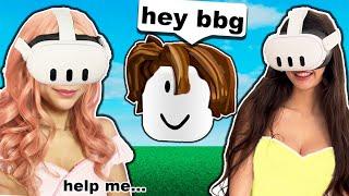 Doing VIRAL Dares In Roblox VR Hands.. *GONE WRONG*