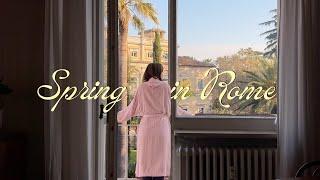 VLOG  my daily life in Rome ft. thrifting (with haul), studying & soaking up the sun