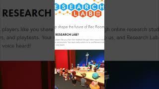 Did You Know Rec Rooms Research Lab Is On Rec.Net! 