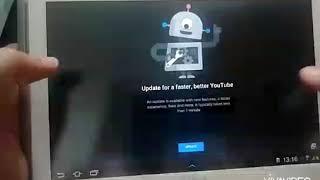 Simple Youtube Problem solved Samsung N8000 keep asking update