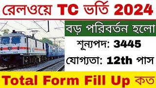 Railway New Vacancy 2024 | Railway NTPC New Vacancy 2024 | Railway TC Vacancy 2024 |