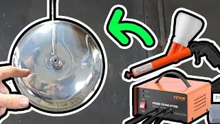 EASY Chrome Powder Coating with the BEST Beginner Gun!