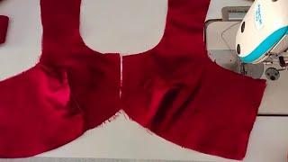 బ్లౌజ్ ఫ్రంట్ పార్ట్ ఫారిఫెక్ట్ ఫిట్టింగ్ /blouse cutting tips in thelugu #fashion