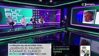 Futbol Total 25 de Octubre ▶️ EN VIVO Barcelona vs Real Madrid El Clásico