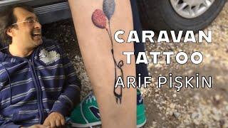 ARİF PİŞKİN'e CARAVAN TATTOO'dan DÖVME / Sinema ve Tiyatro oyuncu eğitmeni - dizi oyuncusu / sanatçı