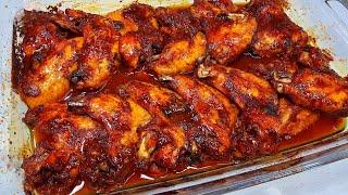 Easy oven baked chicken wings | full recipe