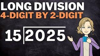 Long Division: Dividing 4-Digit Numbers by 2-Digit Numbers