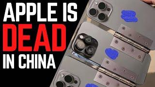 HUAWEI KILLED APPLE IN CHINA, NO MORE IPHONES!