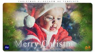 Christmas Slideshow - Free After Effects Template | Pik Templates