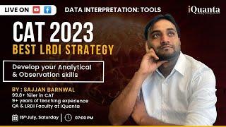 Best LRDI Strategy for CAT 2023 | CAT LRDI | iQuanta