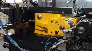 MODEL ROT-1 Two Die Two Station Cyl. PLC Controlled Burnishing and Thread Rolling Machine