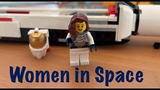 women in space (but with legos so it's fun)