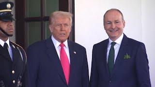 President Trump welcomes Irish PM at the White House  | VOA News