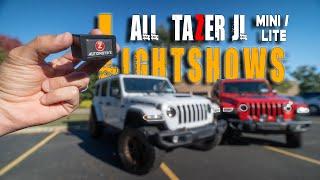 Eye-catching LightShows for your Jeep Wrangler or Jeep Gladiator - TaZer JL Mini/Lite