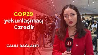 COP29 yekunlaşmaq üzrədir - CANLI BAĞLANTI