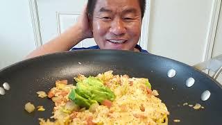 SPAM Fried Rice Mukbang