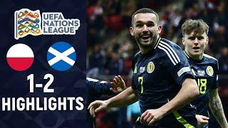 Poland vs Scotland 1-2 Highlights UEFA Nations League 2024 | polska vs szkocja