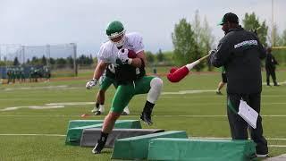 Video: Roughriders training camp