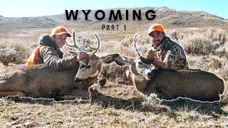 2 Bucks In 2 Minutes! | 2021 Wyoming Mule Deer Rifle Hunt