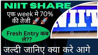 Niit share latest news,Buy or not ? Niit ltd share price target