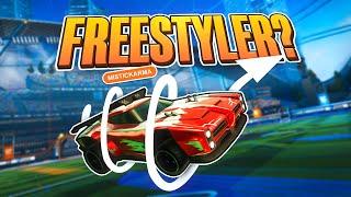 ME CONVIERTO EN FREESTYLER POR UN DIA Y MARCO MI MEJOR GOL! ROCKET LEAGUE