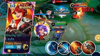 TOP GLOBAL LAYLA NEW CRITICAL BUILD IS BROKEN!!BUILD TOP 1 GLOBAL LAYLA ~ MLBB