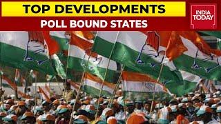 Top Developments From Poll Bound States: Congress Forms Panel For Punjab Polls & More