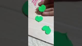 ️Clay diye leave ️# EKTA#art #diy #🪷#Craft