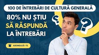 100 de Întrebări de Cultură Generală cu Răspunsuri #test  #intrebari #culturagenerala  #romania