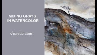 Watercolor - Mixing Grays